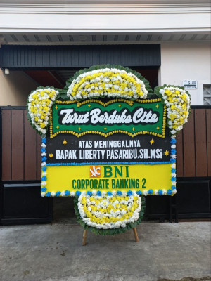 Papan Bunga Duka di Sukaramai