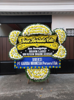 Papan Bunga Duka di Sukaramai