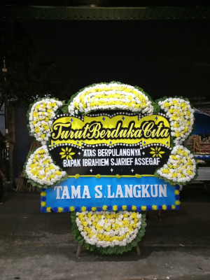 Papan Bunga Duka di Sukaramai