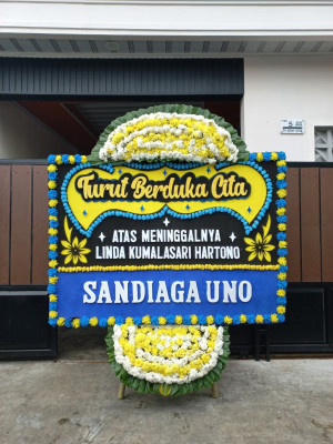Papan Bunga Duka di Sukaramai