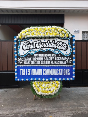 Papan Bunga Duka di Sukaramai